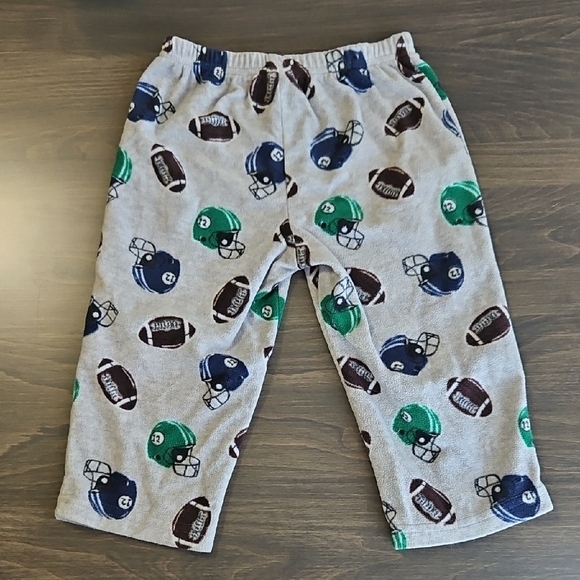 Carter's Green "Daddy's Champion" Football Pajama Set 24M - Picture 6 of 10